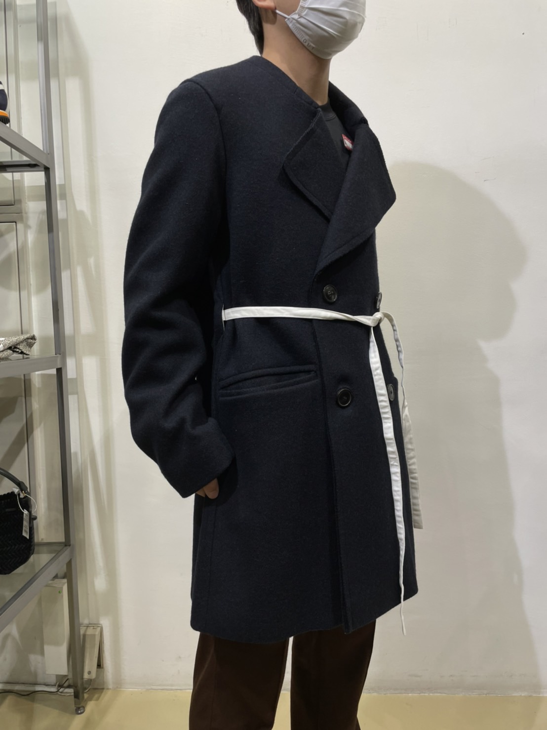 ドリスヴァンノッテン15aw ダブルブレストコート DRIES VAN NOTEN 