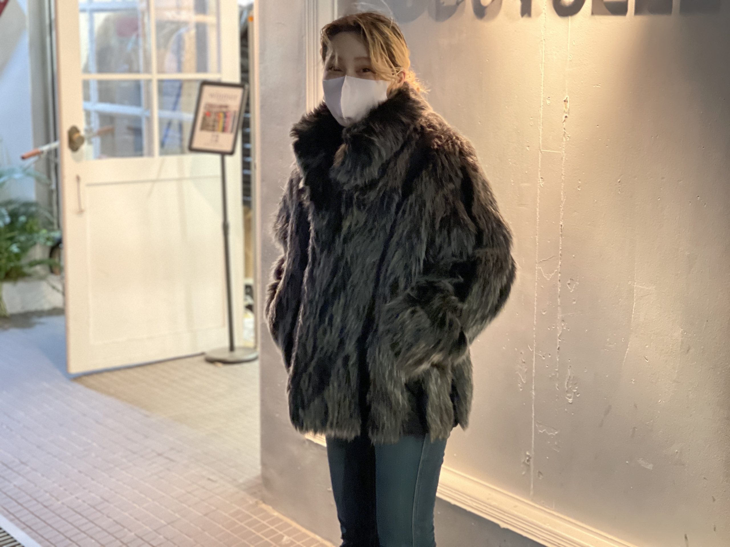 PERVERZE/パーバーズ】Double Face Nylon Fur Coat【買取入荷情報 ...