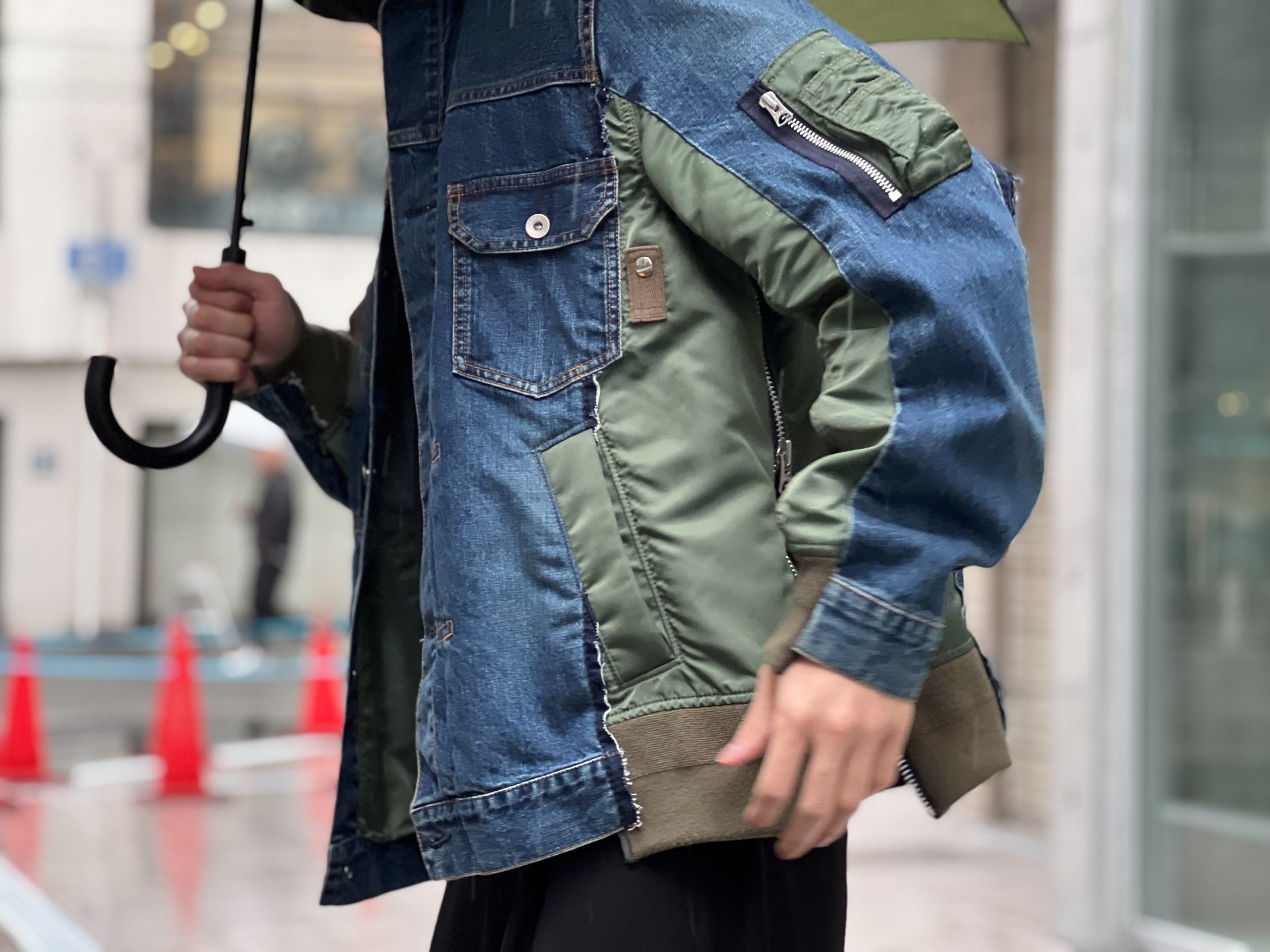 sacai/サカイ】Denim x MA-1 Jacket【買取入荷情報】 | カインドオル ...