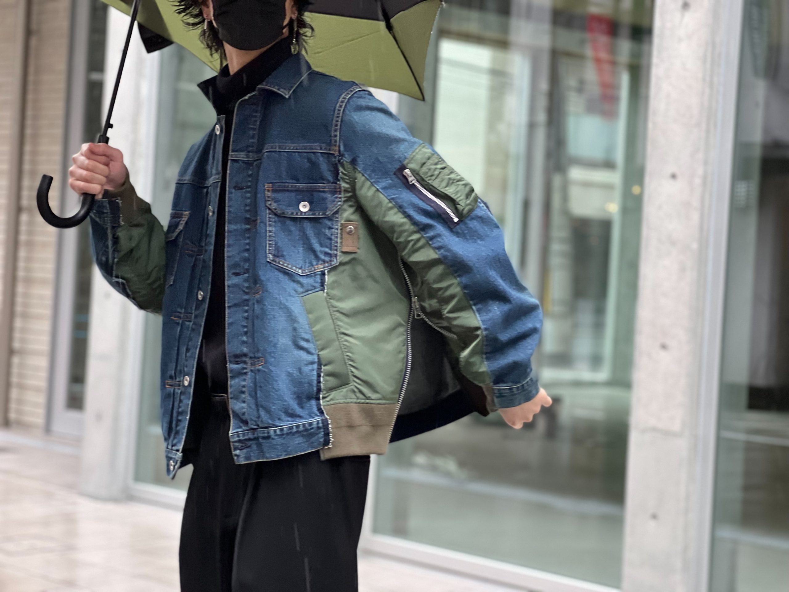 新品未使用】sacai suiting × ma-1 jacket サイズ3 - ジャケット/アウター