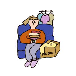 カインドオル買取あるある「も」もよう替え ついでに服も 旅に出る