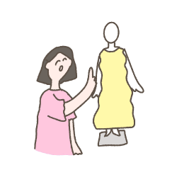 カインドオル買取あるある「よ」よく見たら マネキンの服 売ったやつ