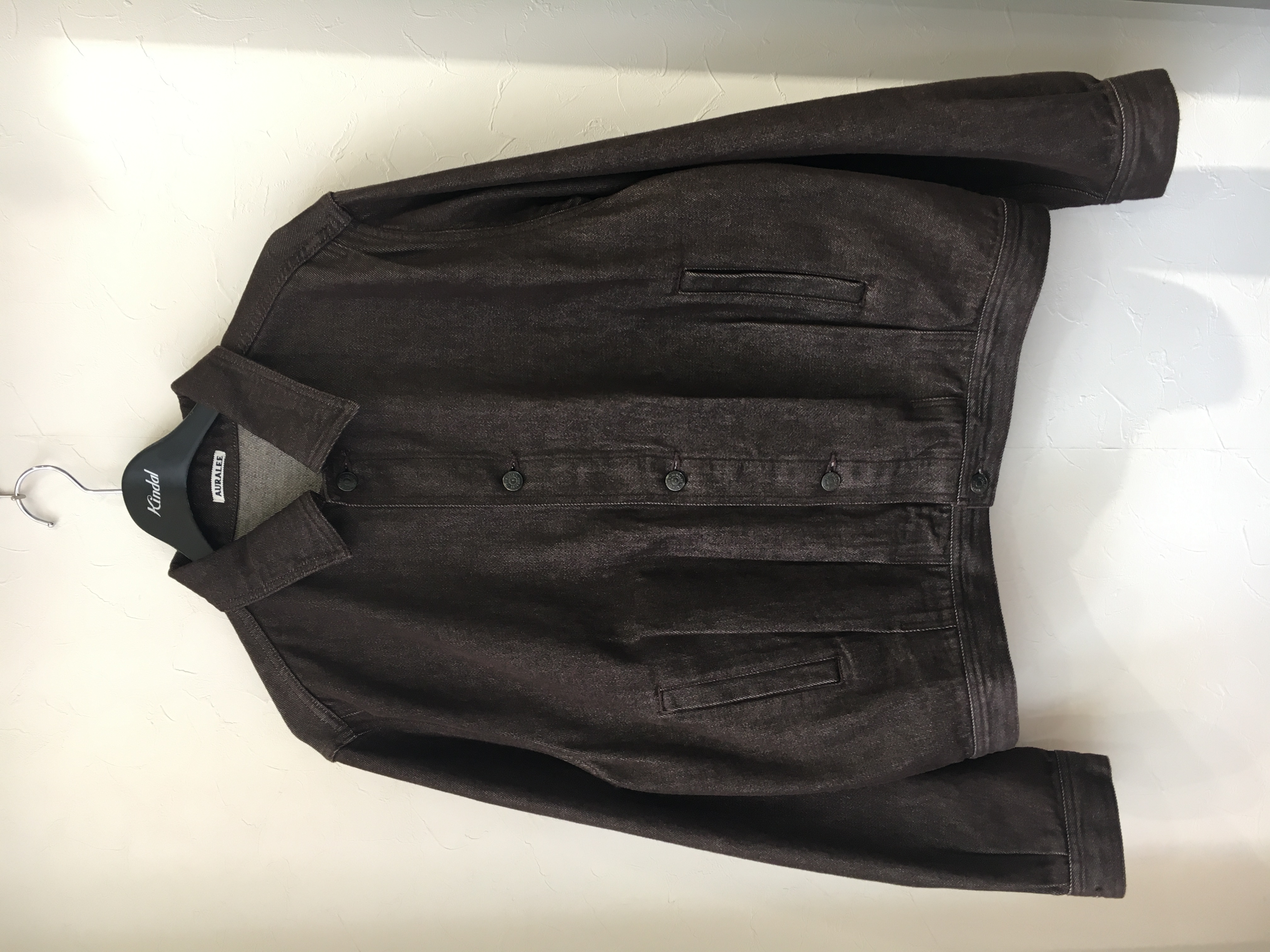 AURALEE/オーラリー】21AW Washed Harn Twist Denim Blouson