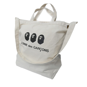 A BATHING APEとCOMME des GARCONSのトートバッグ