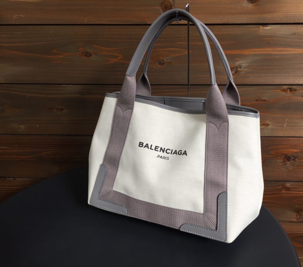 BALENCIAGA カバ S グレー トートバッグ｜バッグ