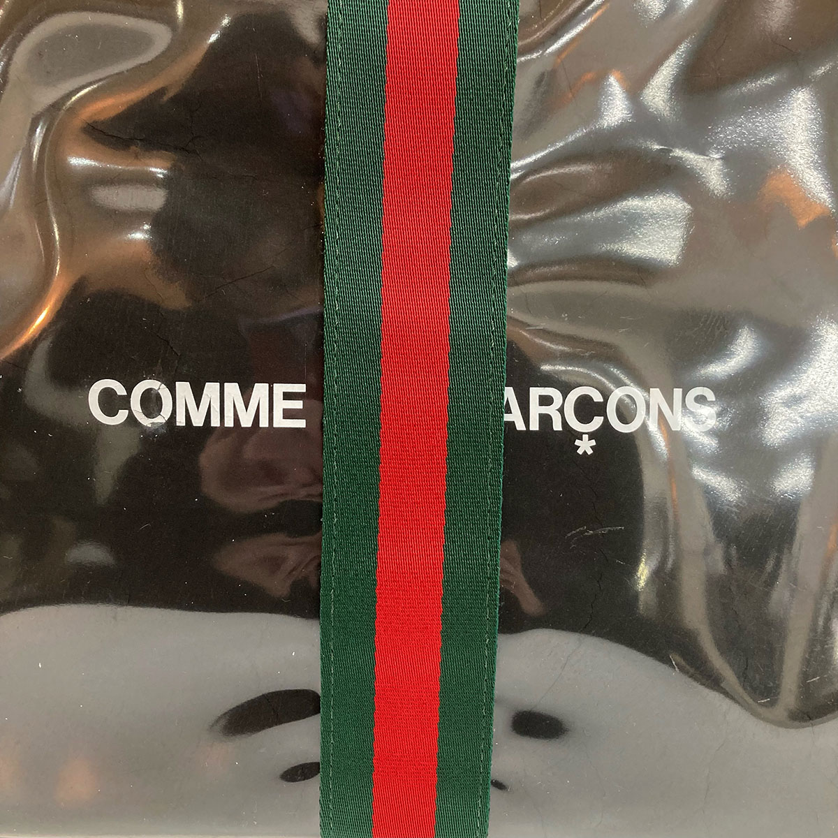 GUCCI×COMME des GARCONS】SHOPPER PVC TOTE BAG【買取入荷情報 