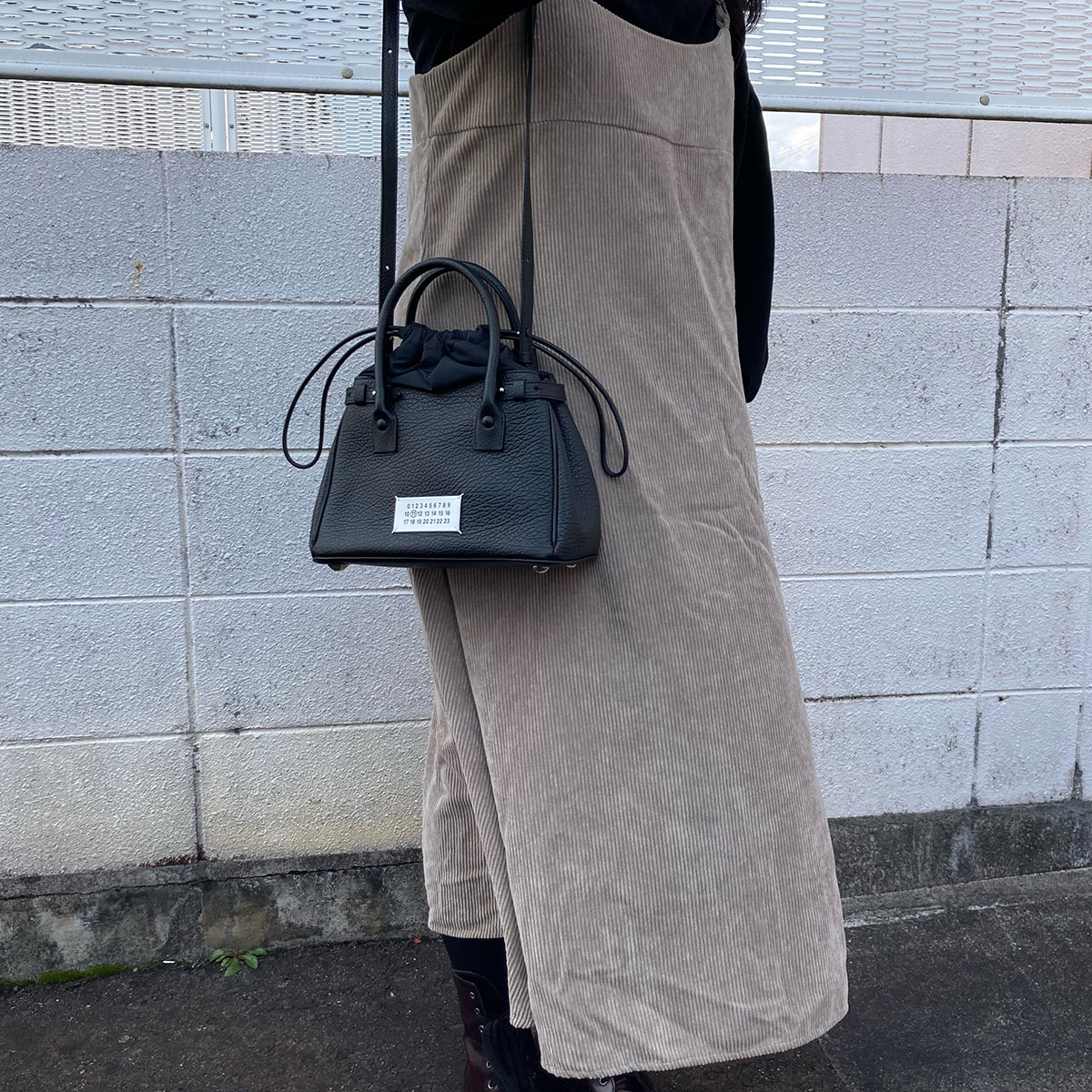 Martin Margiela 11/メゾンマルジェラ】5AC ドローストリング ミニ  