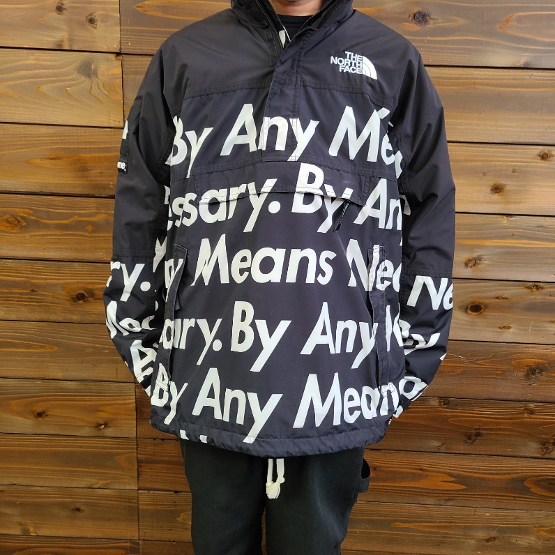 Supreme North Face Mountain Pull Over Jacket L By Any Means Necessary