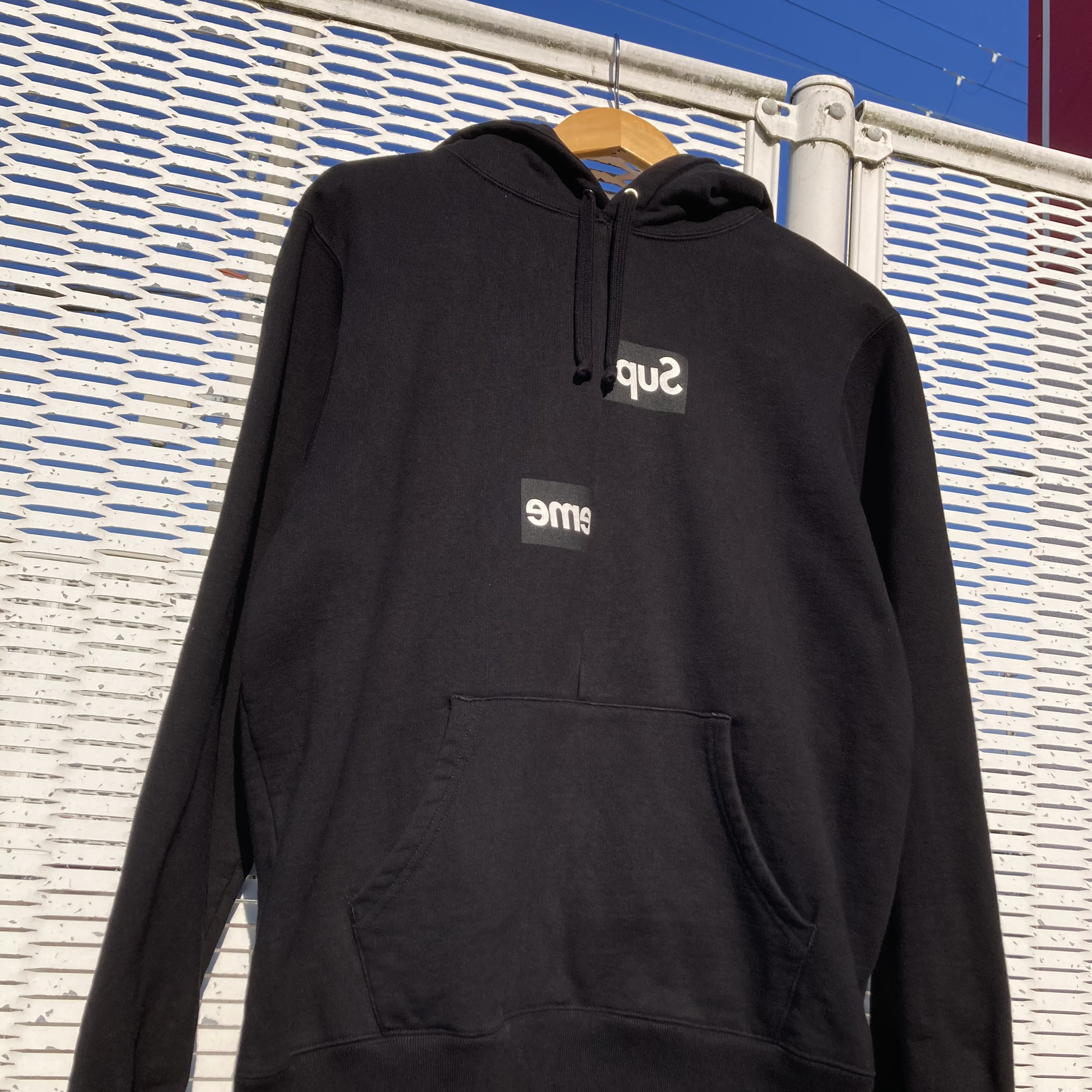 Supreme ギャルソン Split Box Logo Lサイズ Supreme Comme des Garçons SHIRT Split Box Logo Tee (FW18) - $54