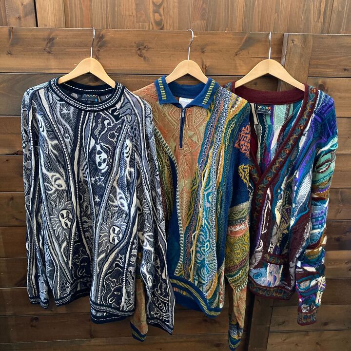 COOGI 90s Vintage ニット多数入荷しました【買取情報