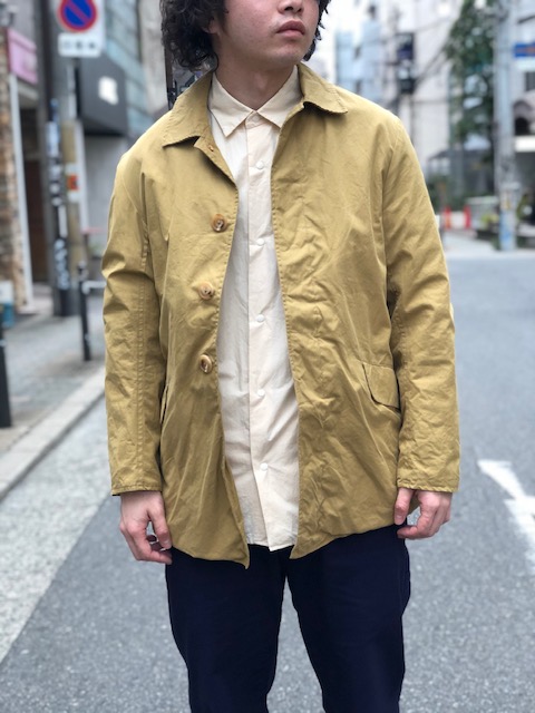 美品/Paul Harnden/Ventile Mac Coat/黒/S⚠️