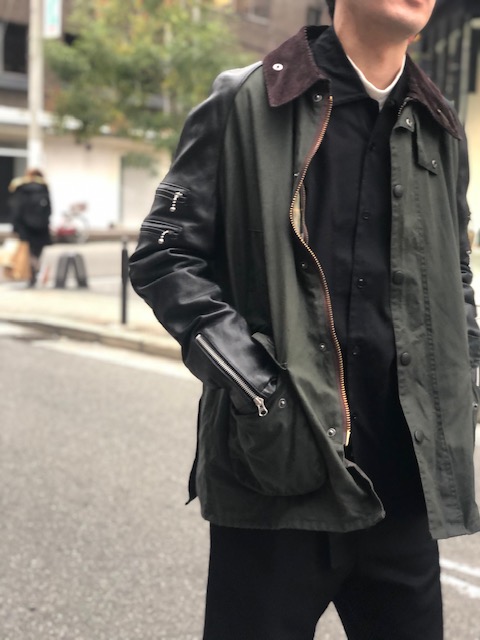 JUNYA WATANABE MAN コムデギャルソン レザーブルゾン