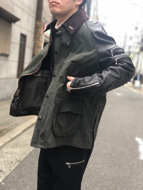 -モダンで武骨な希少コラボ-「Barbour×JUNYA WATANABE MAN/バブアー×ジュンヤワタナベコムデギャルソンマン