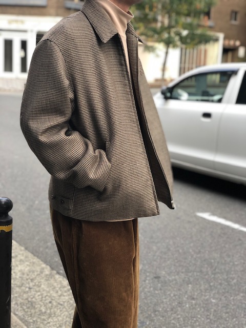 低価正規店 COMOLI - 2018AW AURALEE オーラリー ハウンドトゥース