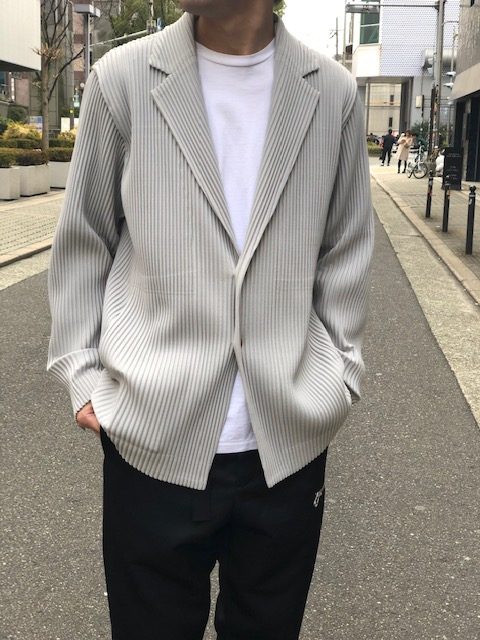 イッセイミヤケオムプリッセISSEI MIYAKE■プリーツジャケット