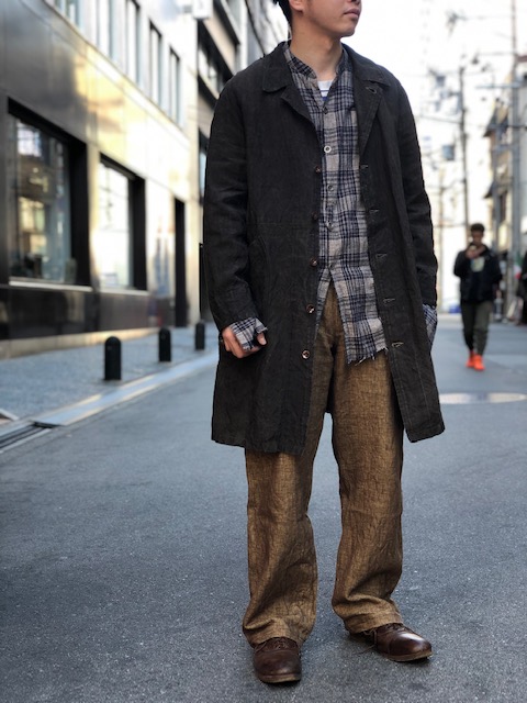 kaval shop coat high count linen リネンコート 【SALE／89%OFF】