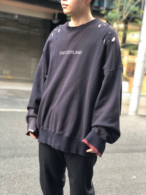 stein OVERSIZED REBUILD SWEAT LS タイダイ 通販