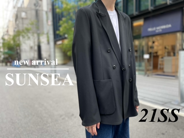 【SUNSEA /サンシー】SNM-BLUE w/耳DOUBLE-BREASTED JACKET【買取入荷情報】 | カインドオル