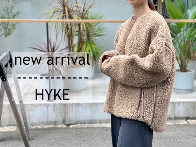 HYKE/ハイク】FAUX SHEARLING JACKET【買取入荷情報】 | カインドオル  