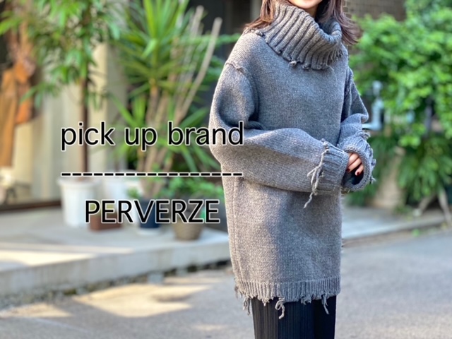 PERVERZE/パーバーズ】Crash Wide Turtle Mini Dress【買取入荷情報  