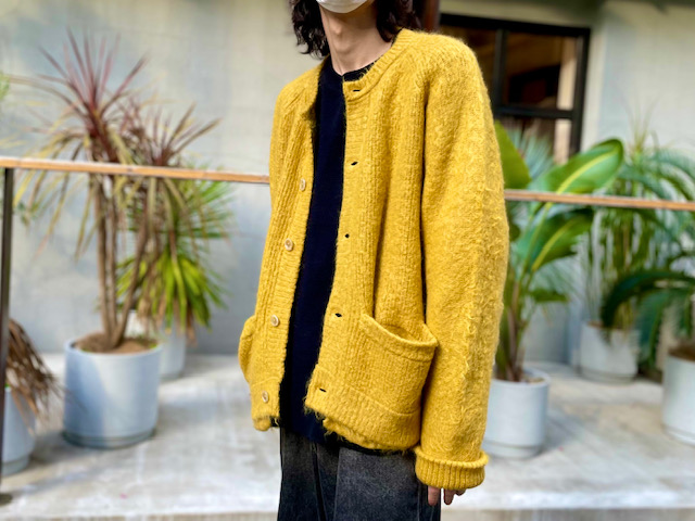 stein/シュタインSUPER KID MOHAIR CARDIGAN買取入荷情報