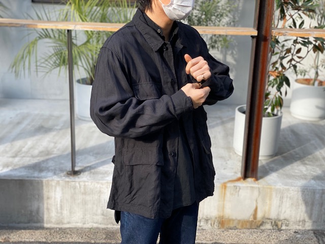 COMOLI/コモリ】リネンB.D.U.ジャケット【買取入荷情報  