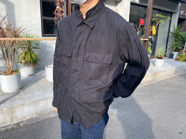 COMOLI/コモリ】リネンB.D.U.ジャケット【買取入荷情報 