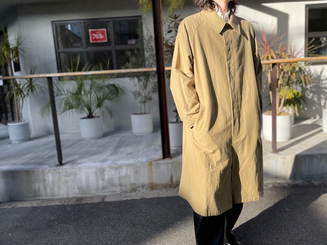 Cristaseya/クリスタセヤ】Japanese Cotton＆Linen oversized Trench 