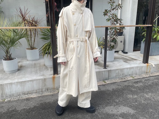 stein/シュタイン】DOUBLE SHADE TRENCH【買取入荷情報 - トレンチコート