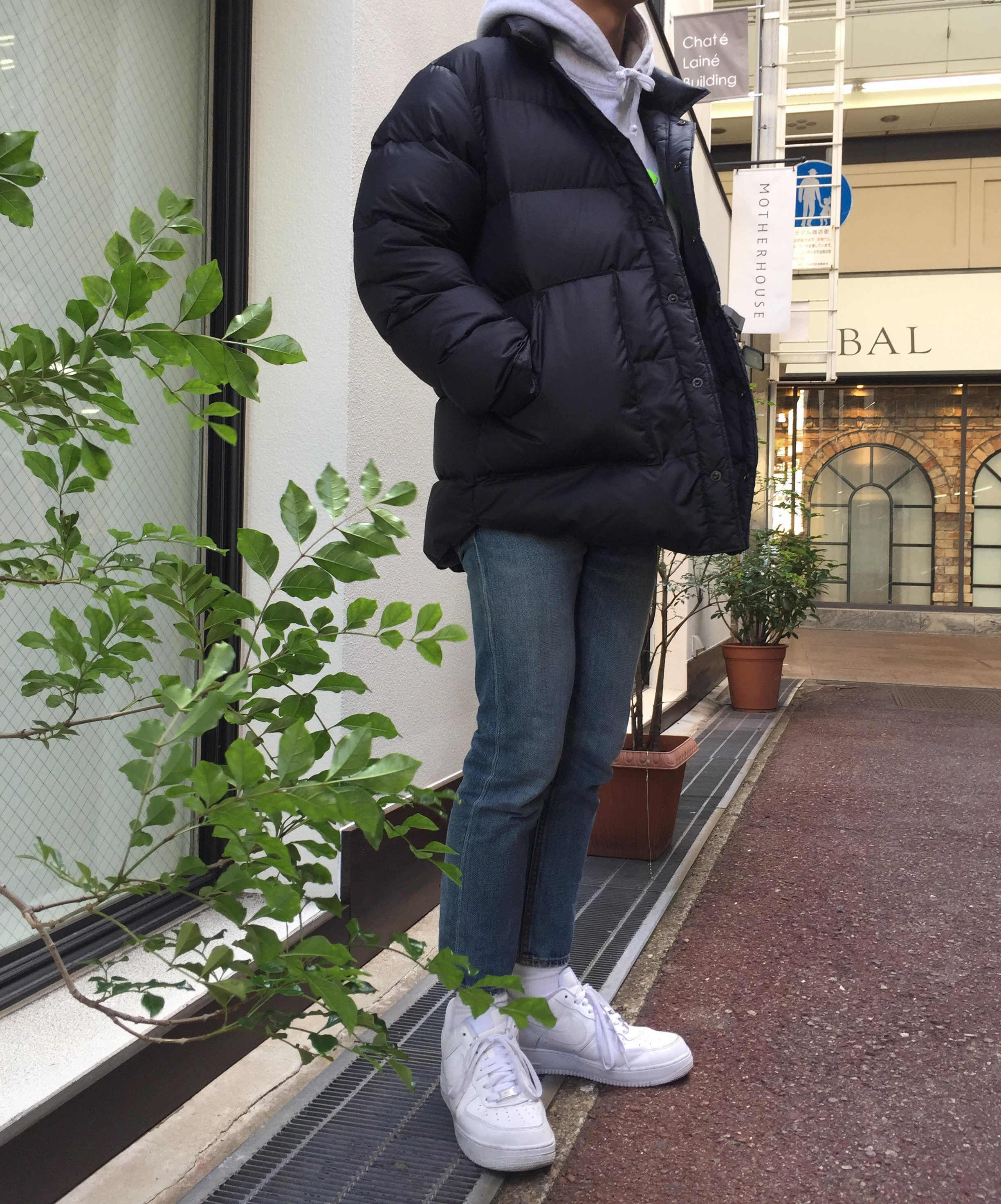 THE NORTH FACE × RHC コラボダウンシャツ