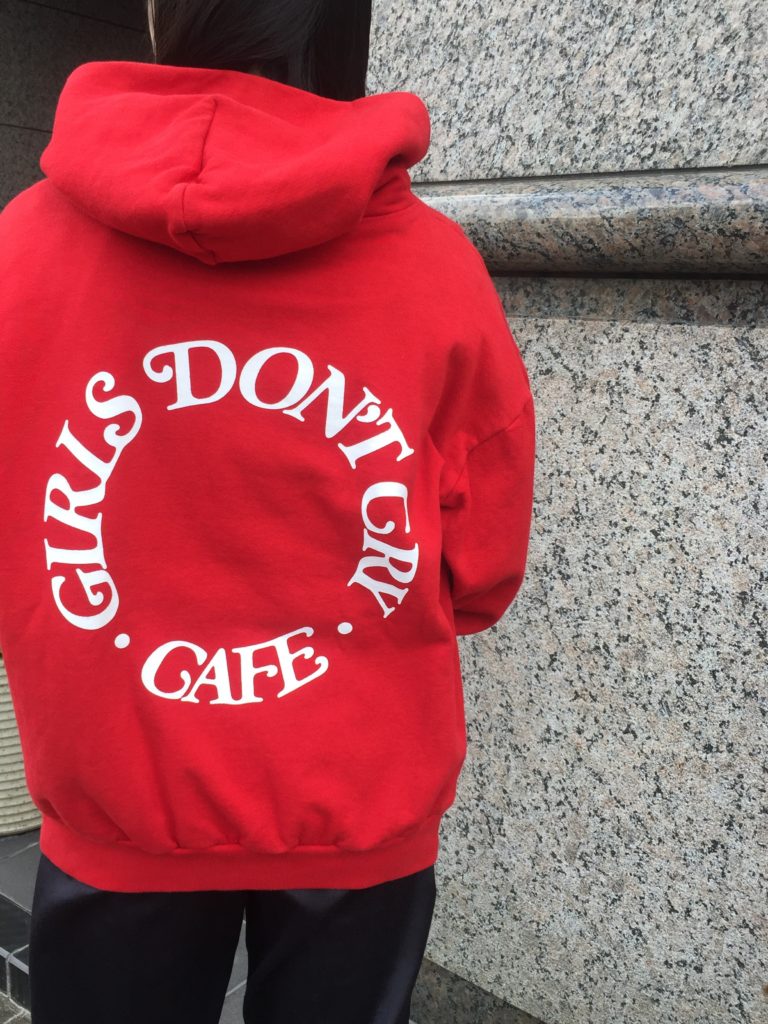 Girls Don't Cry/ガールズドントクライ】Hypefest限定 GDC CAFE HOODY ...