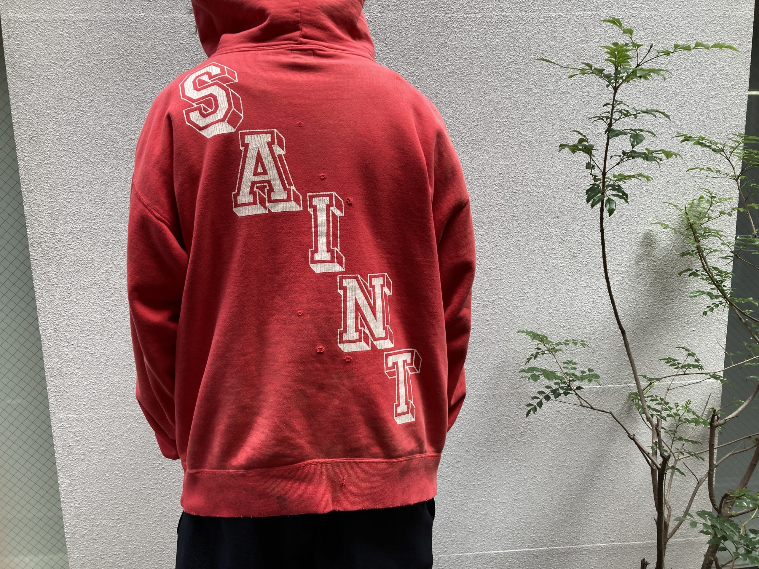 新品未使用SAINT MICHAEL  HOODIE ANGEL サイズM