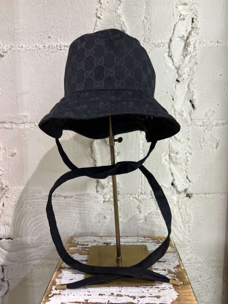 GUCCI】GGキャンバス＆ナイロン リバーシブルハット【買取入荷 