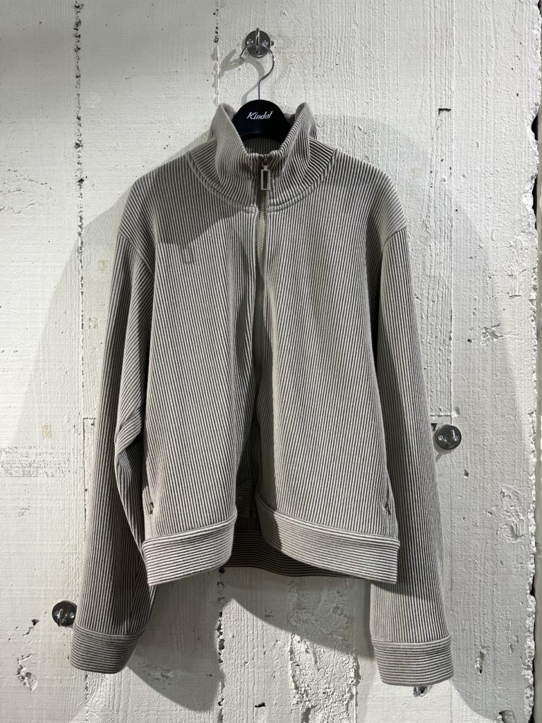 MATSUFUJI 22SS Ripple Stripe Henry Neck - トップスオンライン