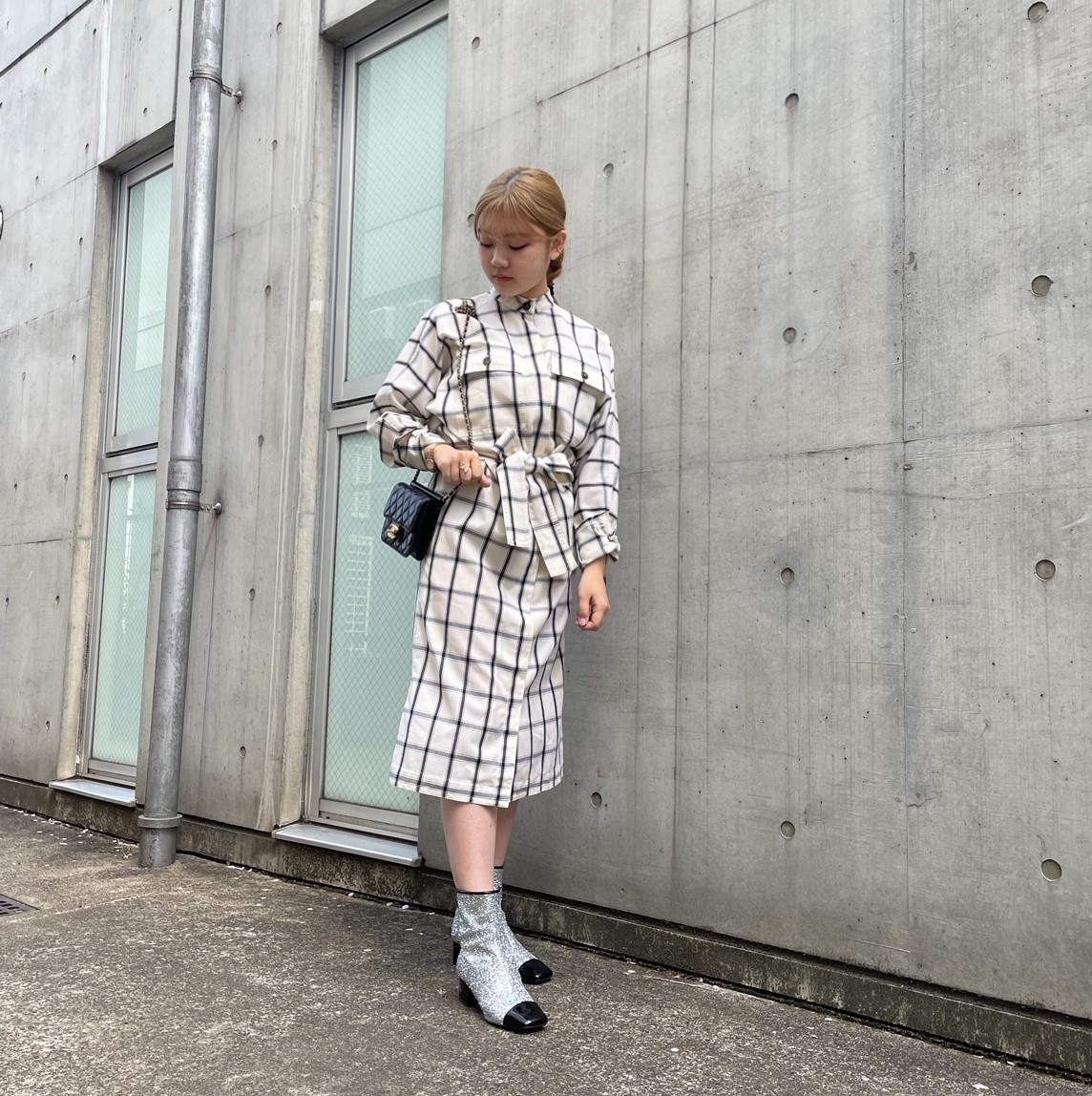 Maison martin margiela4】チェックワンピース【買取入荷  