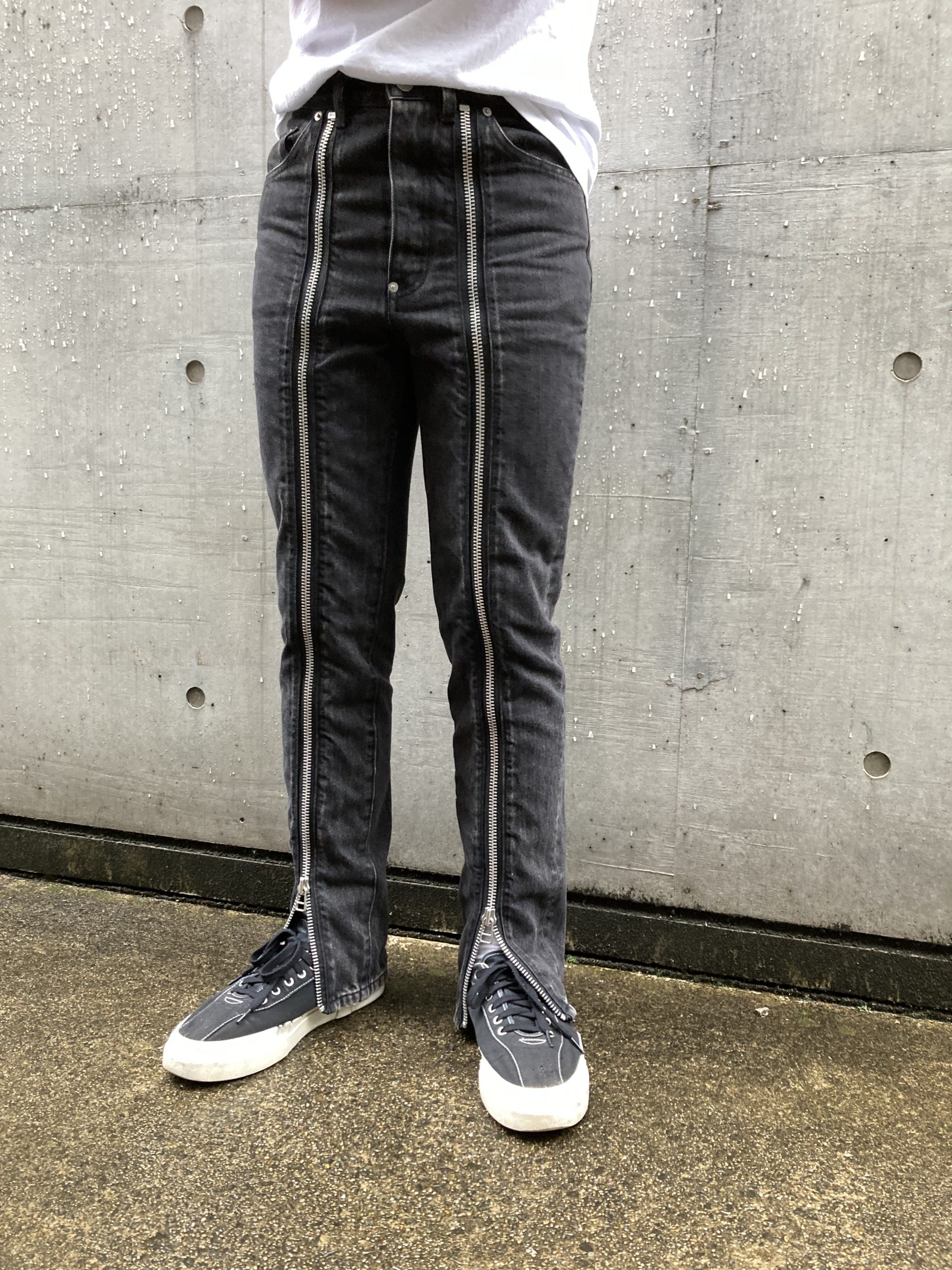 JOHN LAWRENCE SULLIVAN】ジップデニムパンツ【買取入荷 