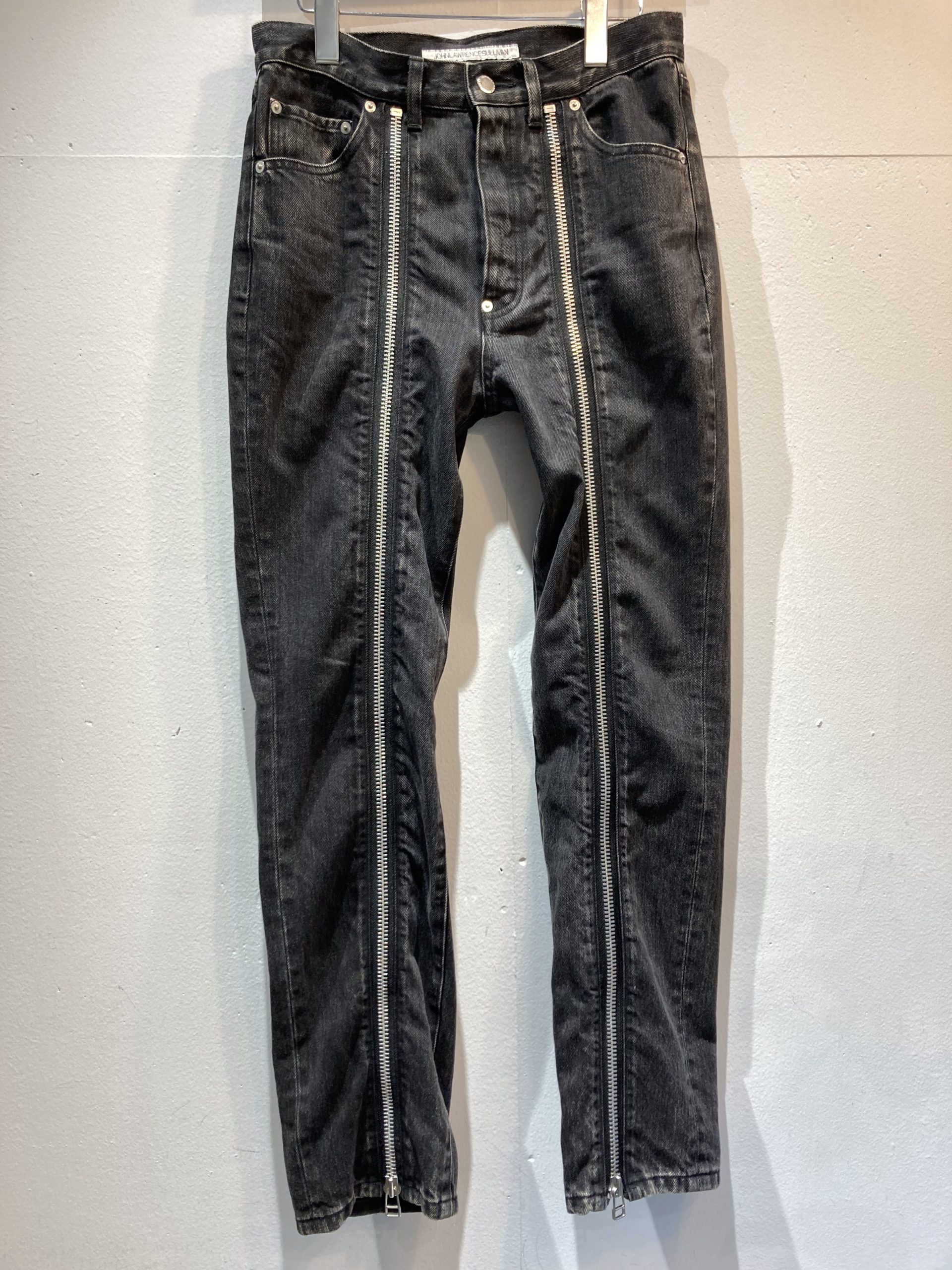 JOHN LAWRENCE SULLIVAN】ジップデニムパンツ【買取入荷 