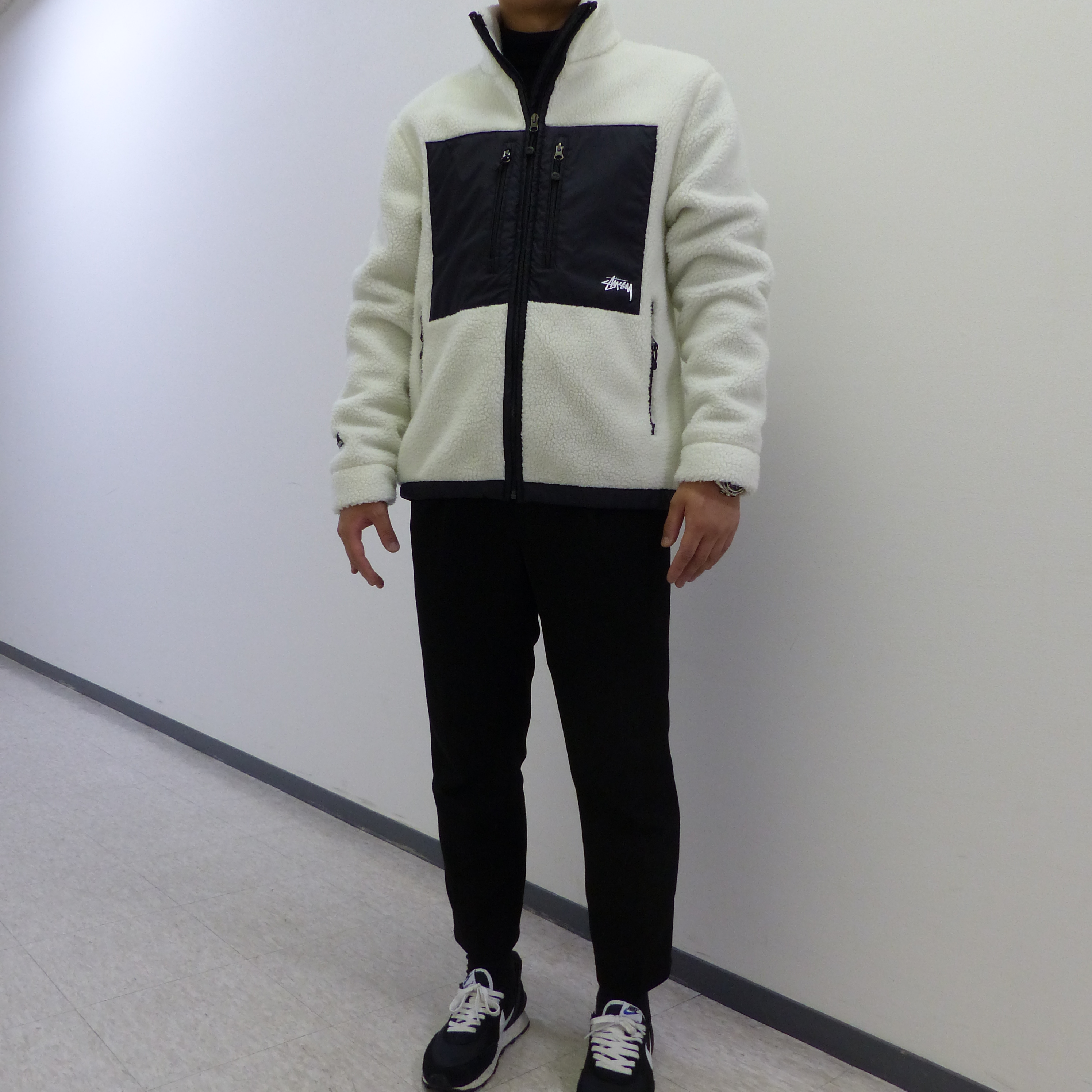 STUSSY/ステューシー】GORE WINDTOPPERプロダクトシェルパフリース 