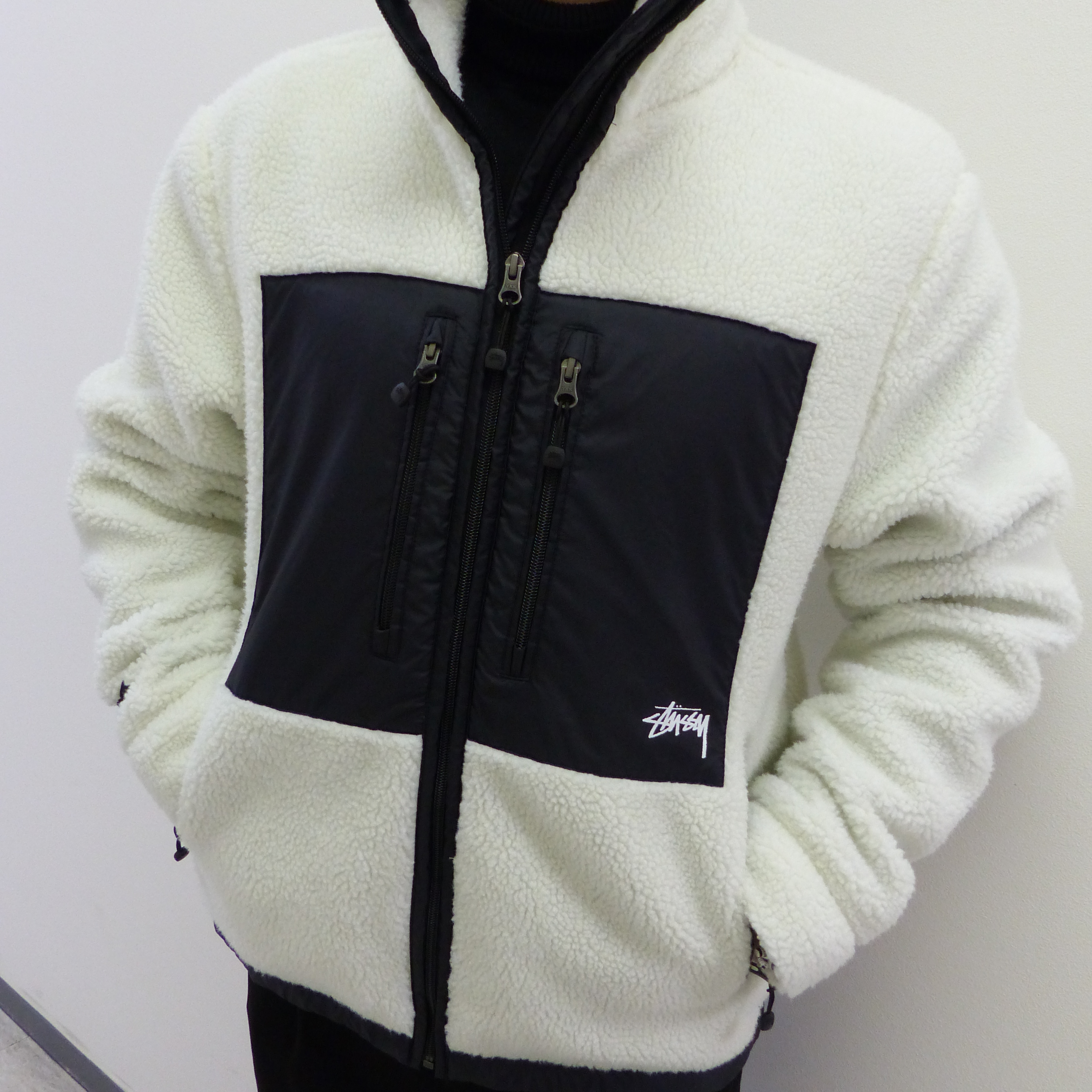 STUSSY/ステューシー】GORE WINDTOPPERプロダクトシェルパフリース