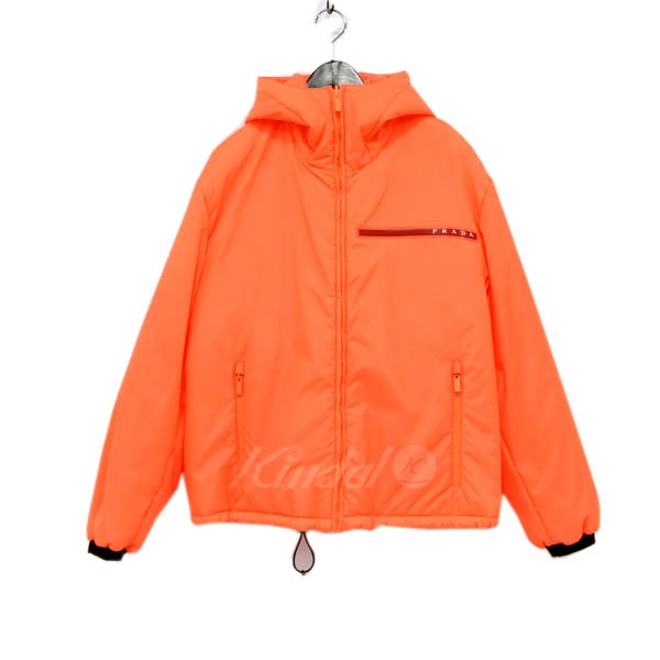 prada linea rossa jacket orange