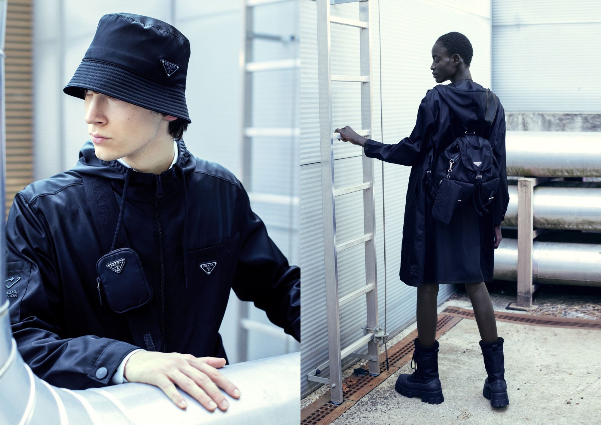 新入荷】PRADA Re-Nylon 三角ロゴプレートショルダーバッグ 2VH133 