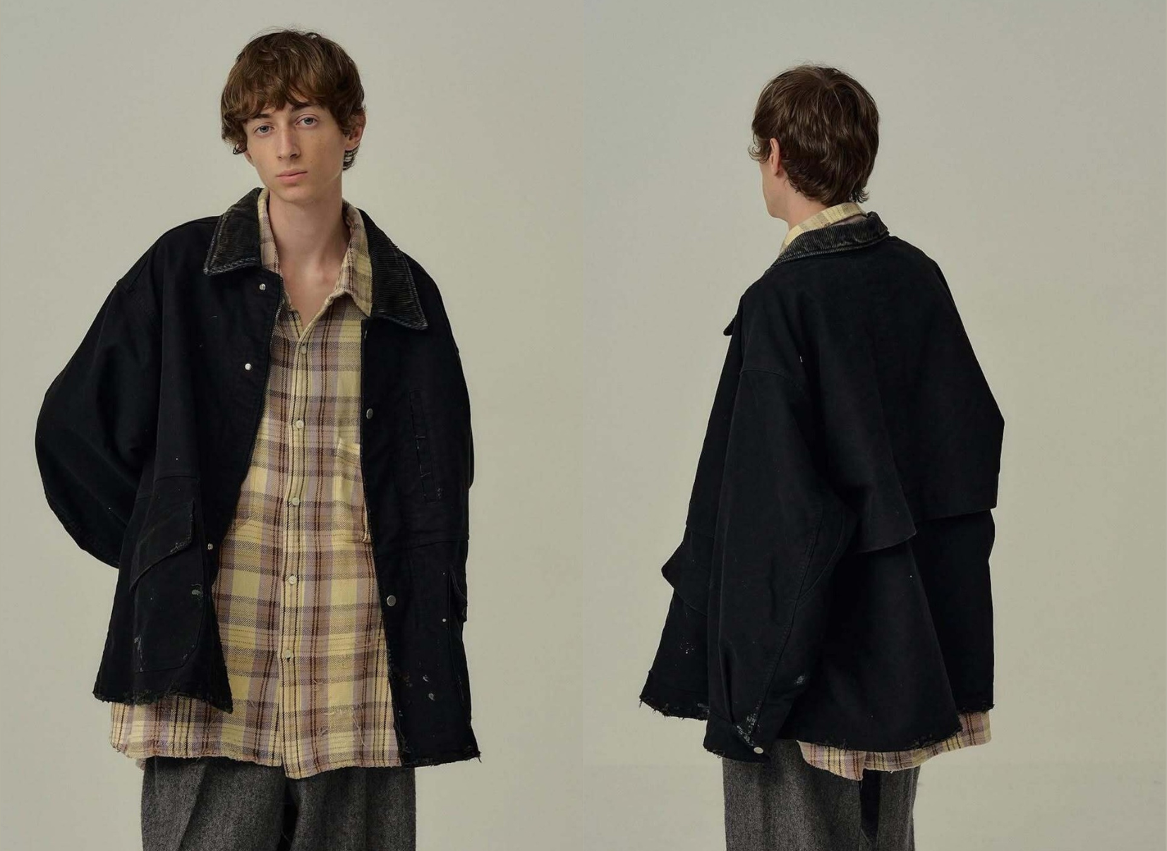 新入荷】ANCELLM 25AW MOLESKIN WORK JACKET ANC-JK64│カインドオル 