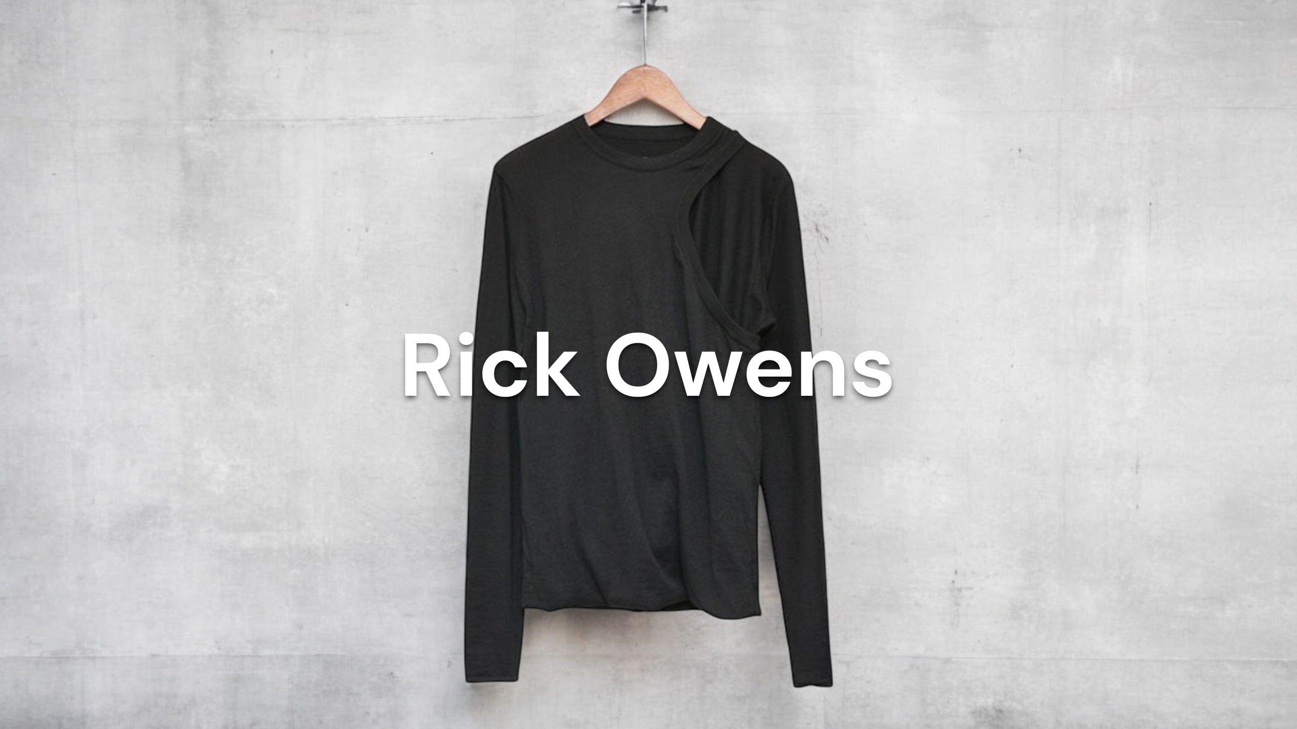 新品　Rick Owens Tops Rick Owens Luxor ダメージ トップ | ブルー | FARFETCH JP