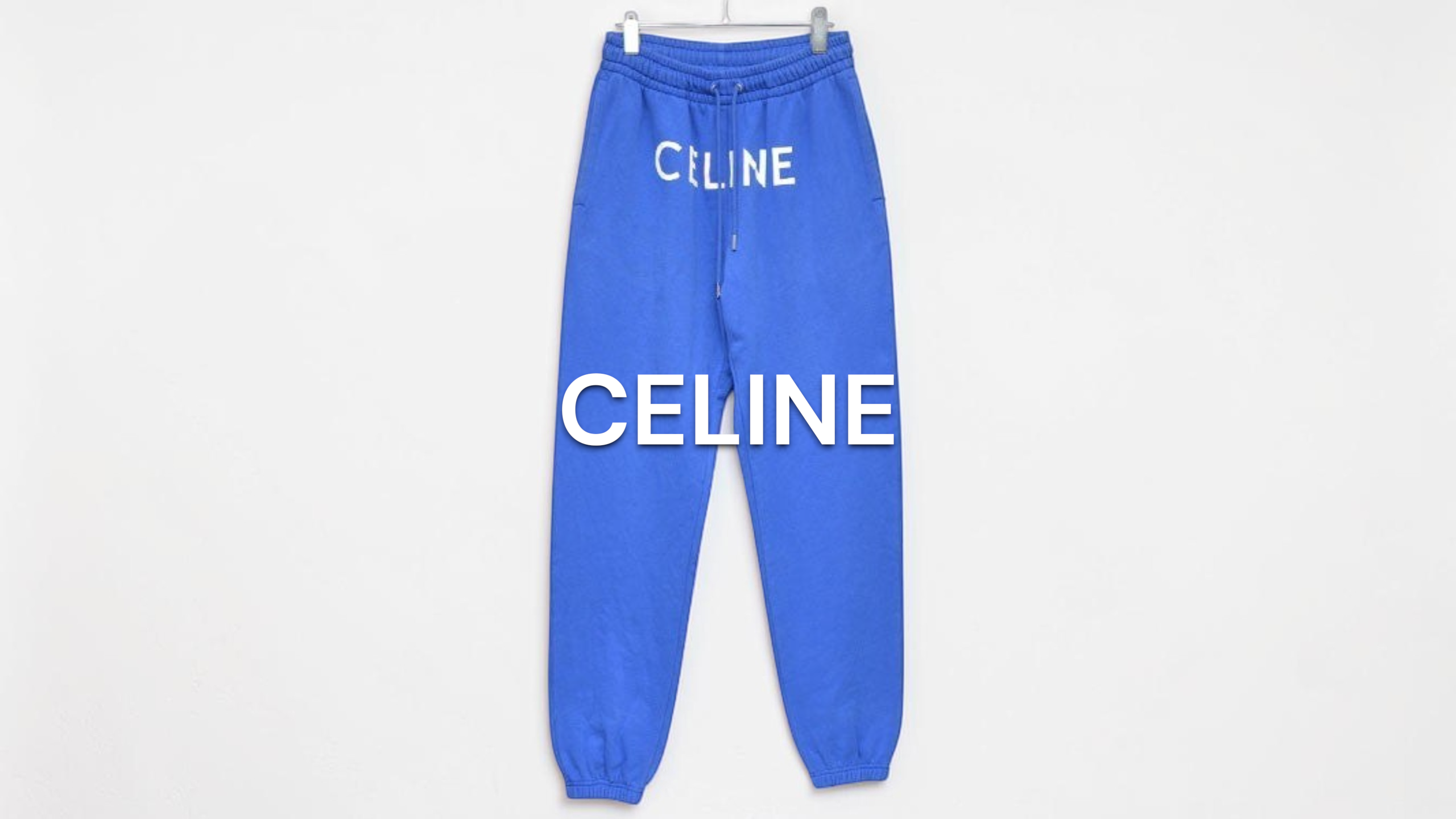 新入荷】CELINE（セリーヌ） 2021SS Loose Joggers Sweat Pants ロゴ