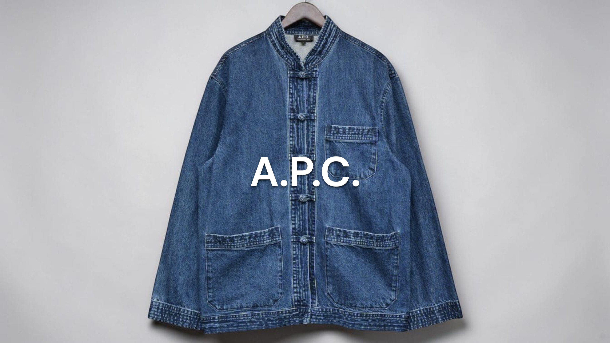新入荷】A．P．C．（アーペーセー） 2024AW ウォッシュドデニム