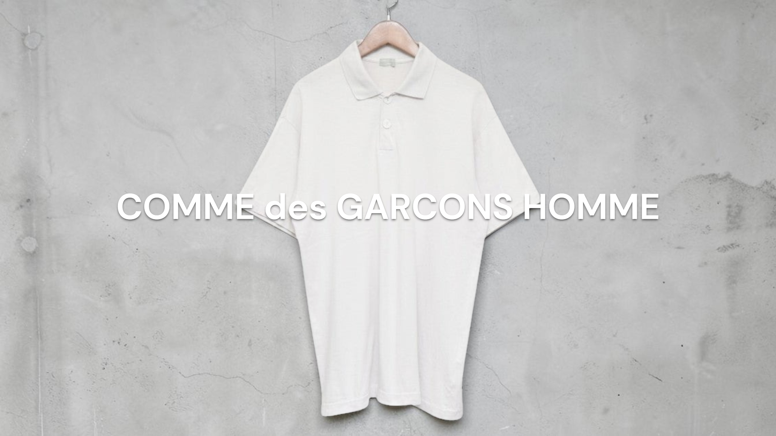 COMME des GARCONS HOMME コムデギャルソンオム ポロシャツ 新入荷】COMME des GARCONS HOMME（コムデギャルソンオム） コットン