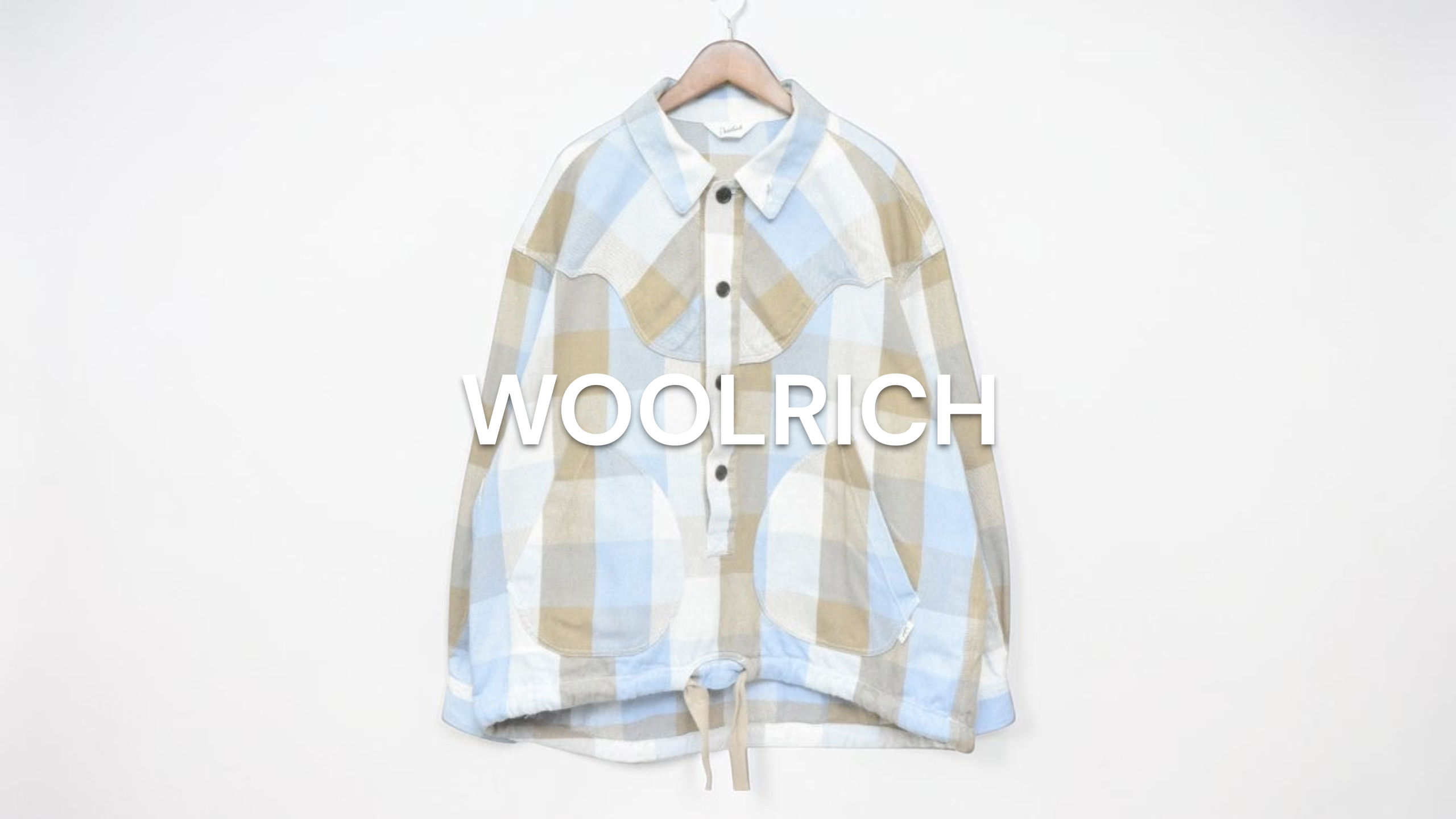 新入荷】WOOLRICH（ウールリッチ） Buffalo Check Pullover Shirt