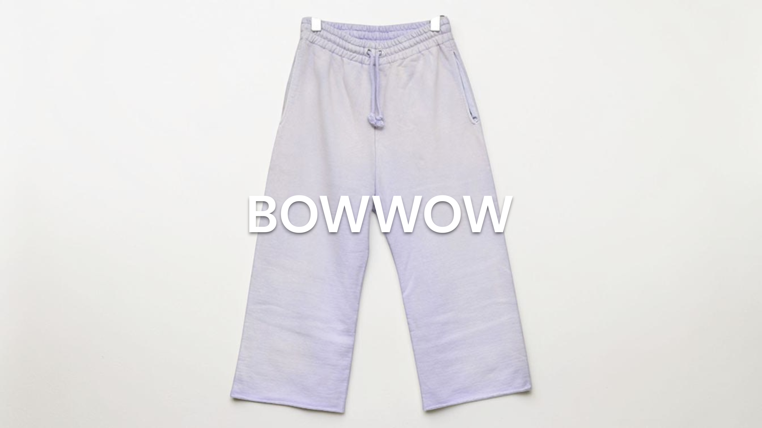 新入荷】BOWWOW(バウワウ) SWEAT PANTS AGED パープル ｜カインドオル