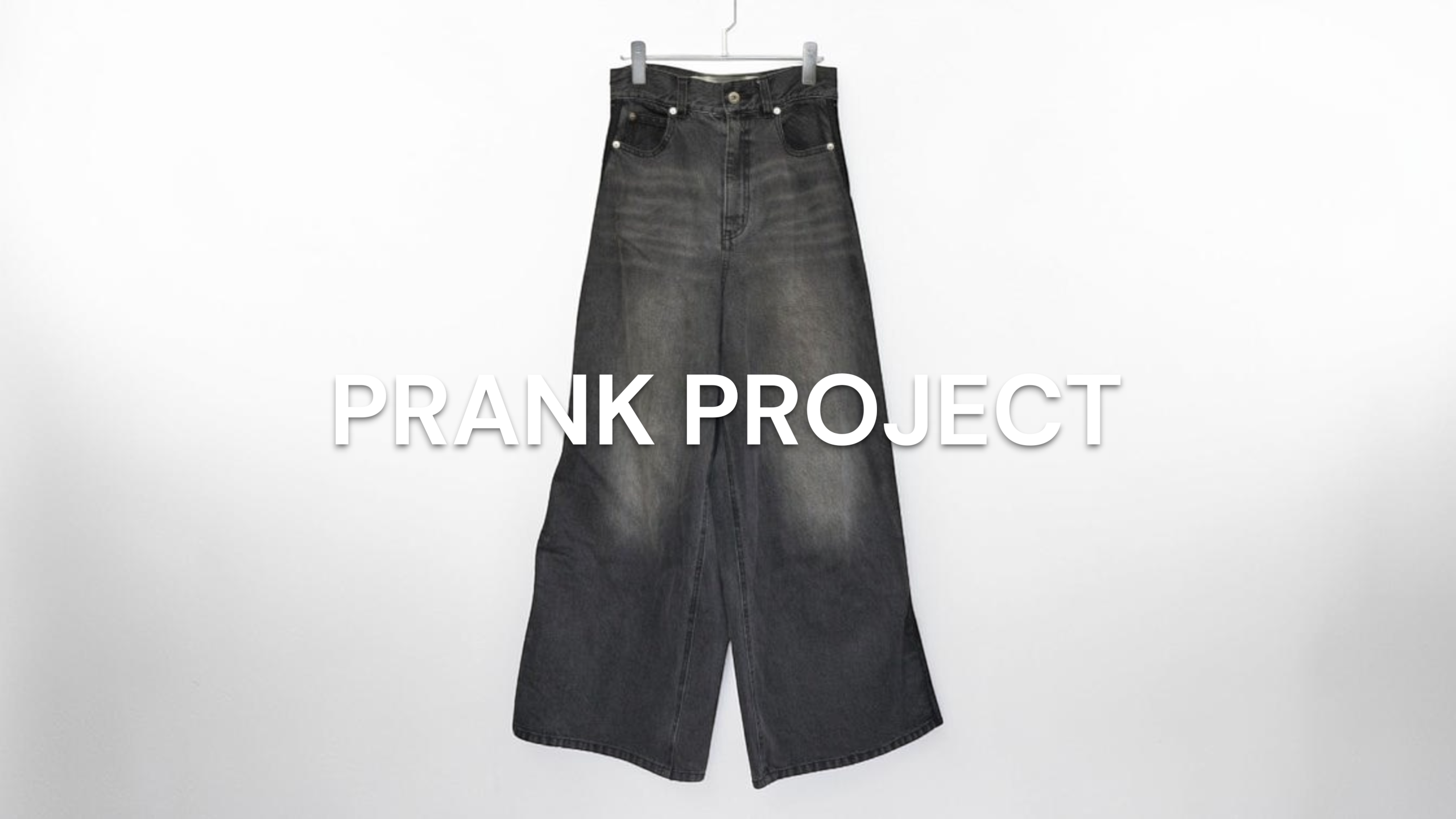 新入荷】PRANK PROJECT(プランクプロジェクト) Side Hook Denim グレー