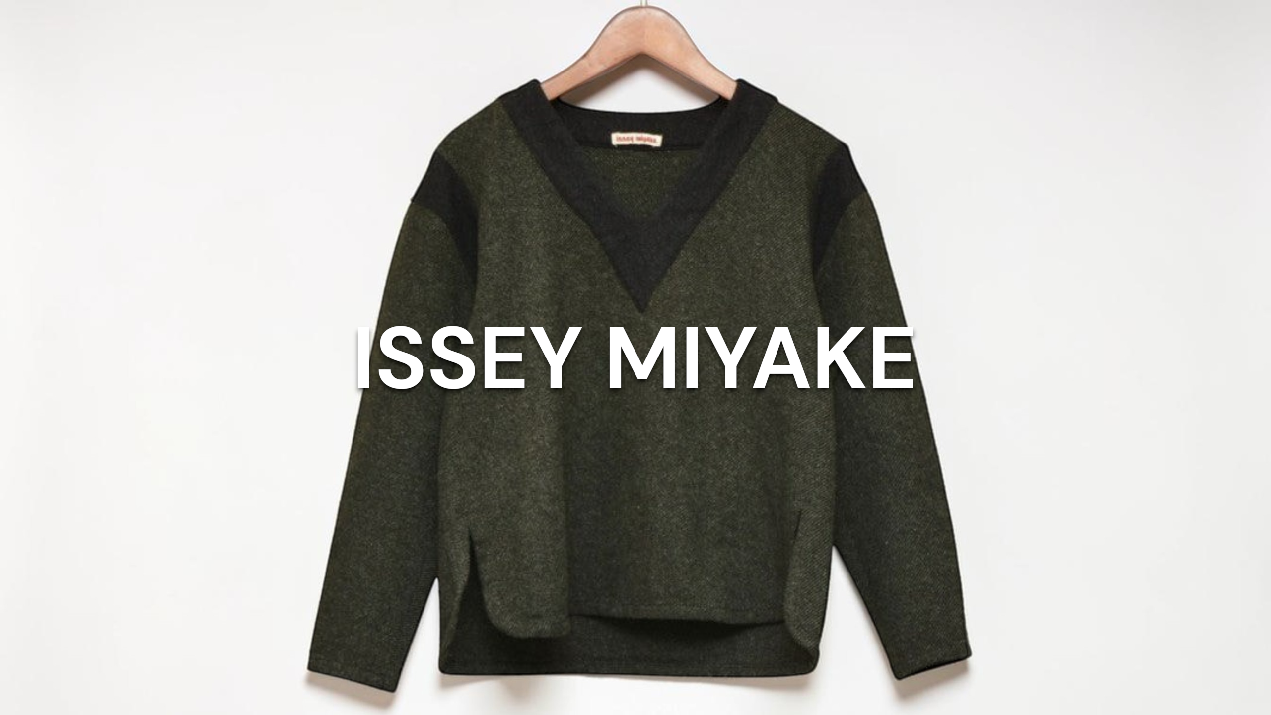 新入荷】ISSEY MIYAKE(イッセイミヤケ) 1970年代 Vネックシルク混